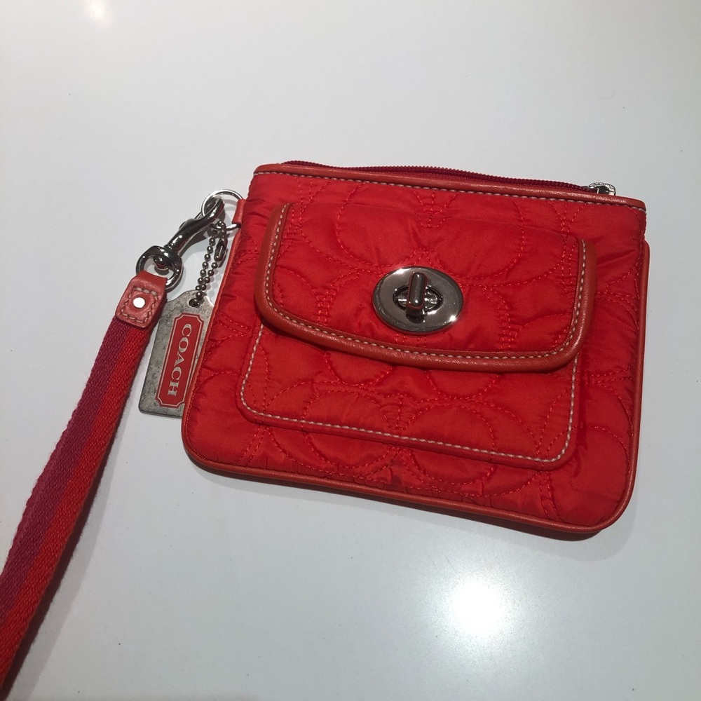 Coach wristlet